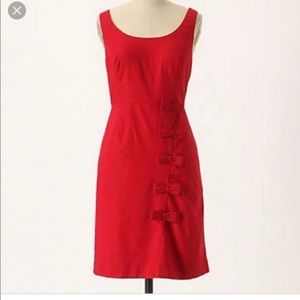 Anthro Moulinette Soeurs Cascading Bow Dress 0 XS